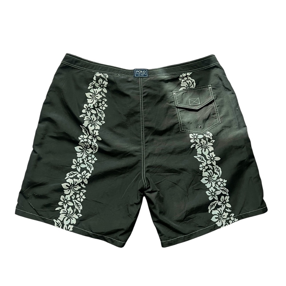 Polo by Ralph Lauren Green White Floral Shorts Size 42 - Picture 5 of 7